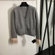 PRADA Prada Knit Cardigan 2024FW Great for changing seasons PRADA Prada Knit Cardigan 2024FW Great for changing seasons