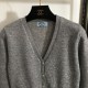 PRADA Prada Knit Cardigan 2024FW Great for changing seasons PRADA Prada Knit Cardigan 2024FW Great for changing seasons