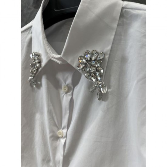 PRADA Prada long sleeve shirt 2024FW Eye-catching style this winter PRADA Prada long sleeve shirt 2024FW Eye-catching style this winter