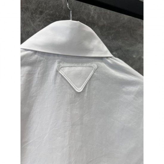 PRADA Prada long sleeve shirt 2024FW Eye-catching style this winter PRADA Prada long sleeve shirt 2024FW Eye-catching style this winter