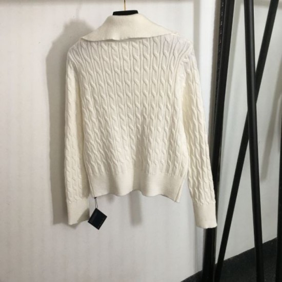 PRADA Prada long sleeve knit 2024FW New winter items that will make you fall in love with it one after another PRADA Prada long sleeve knit 2024FW New winter items that will make you fall in love with it one after another