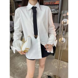 VALENTINO Denim shirt 2024FW super popular model in stock