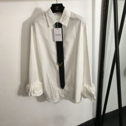 VALENTINO Denim shirt 2024FW super popular model in stock