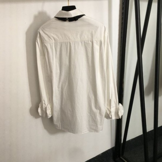 VALENTINO Denim shirt 2024FW super popular model in stock VALENTINO Denim shirt 2024FW super popular model in stock