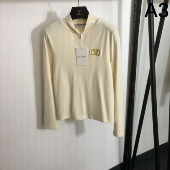 VALENTINO Long sleeve T-shirt 2024FW New sale Adult OK VALENTINO Long sleeve T-shirt 2024FW New sale Adult OK