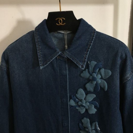 VALENTINO Denim coat 2024FW Popular original VALENTINO Denim coat 2024FW Popular original