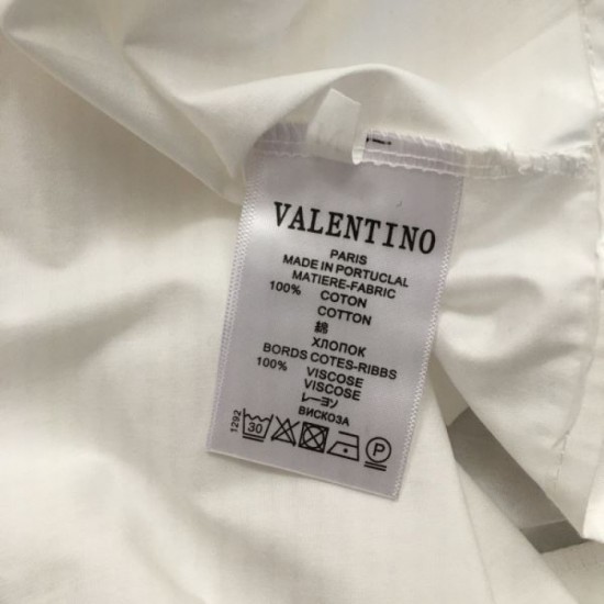 VALENTINO Long sleeve shirt 2024FW Gentle luxury popular color VALENTINO Long sleeve shirt 2024FW Gentle luxury popular color