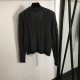 VALENTINO Knit Cardigan 2024FW Emphasis on loose fit and comfort VALENTINO Knit Cardigan 2024FW Emphasis on loose fit and comfort
