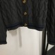 VALENTINO Knit Cardigan 2024FW Emphasis on loose fit and comfort VALENTINO Knit Cardigan 2024FW Emphasis on loose fit and comfort