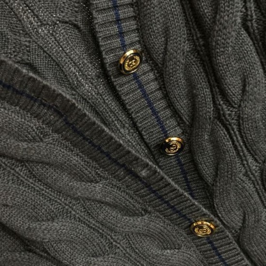 VALENTINO Knit Cardigan 2024FW Emphasis on loose fit and comfort VALENTINO Knit Cardigan 2024FW Emphasis on loose fit and comfort
