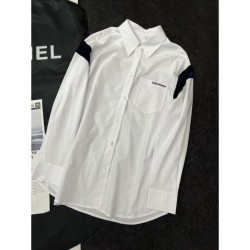 2024SS Long Sleeve Shirt YSL Yves Saint Laurent New Sale Adults OK