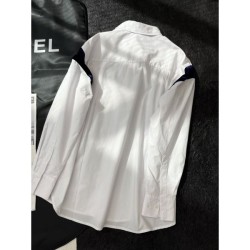 2024SS Long Sleeve Shirt YSL Yves Saint Laurent New Sale Adults OK