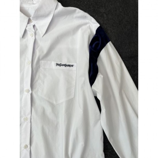 2024SS Long Sleeve Shirt YSL Yves Saint Laurent New Sale Adults OK 2024SS Long Sleeve Shirt YSL Yves Saint Laurent New Sale Adults OK