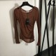 YSL Yves Saint Laurent Long Sleeve T-shirt 2024FW Popular Sale YSL Yves Saint Laurent Long Sleeve T-shirt 2024FW Popular Sale