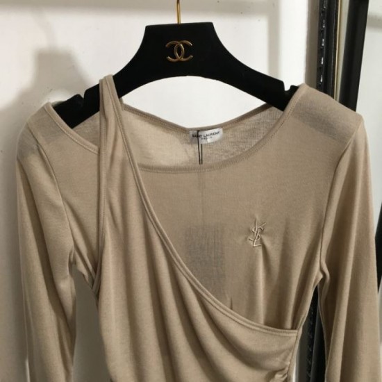 YSL Yves Saint Laurent Long Sleeve T-shirt 2024FW Popular Sale YSL Yves Saint Laurent Long Sleeve T-shirt 2024FW Popular Sale