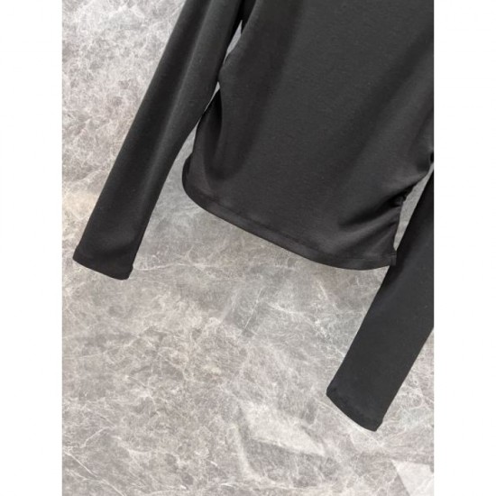 YSL Yves Saint Laurent Long Sleeve T-Shirt 2024FW Attractive Style YSL Yves Saint Laurent Long Sleeve T-Shirt 2024FW Attractive Style
