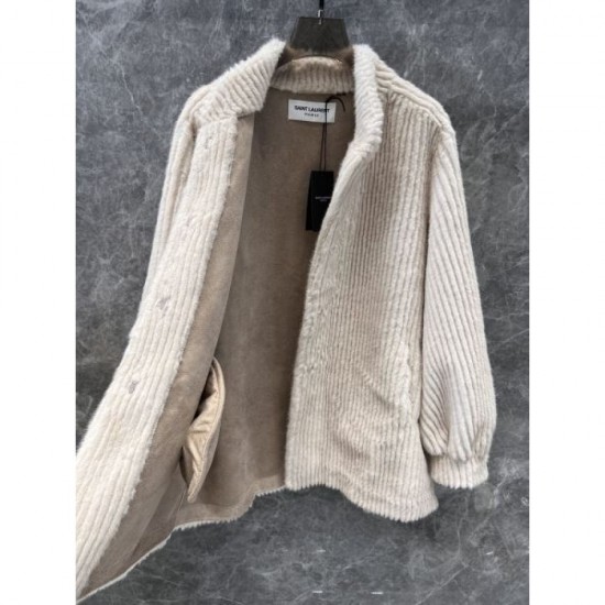 YSL Yves Saint Laurent Coat 2024FW New limited edition is gaining popularity YSL Yves Saint Laurent Coat 2024FW New limited edition is gaining popularity