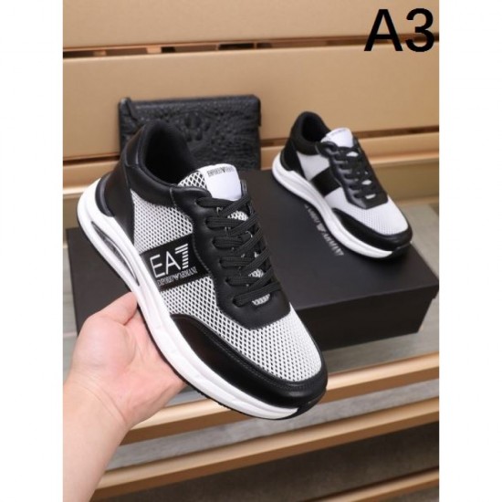 ARMANI Armani fashionable style continues this season 2024SS sneakers for men ARMANI Armani fashionable style continues this season 2024SS sneakers for men