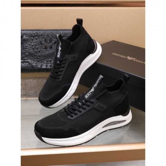 ARMANI Streetwear 2024SS Men's Sneakers ARMANI Streetwear 2024SS Men's Sneakers
