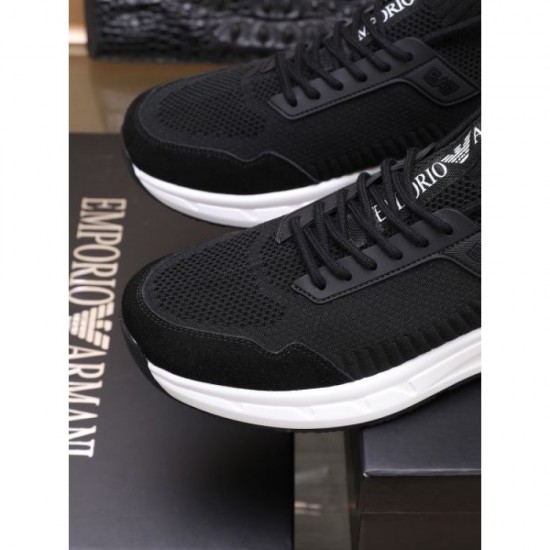 ARMANI Streetwear 2024SS Men's Sneakers ARMANI Streetwear 2024SS Men's Sneakers