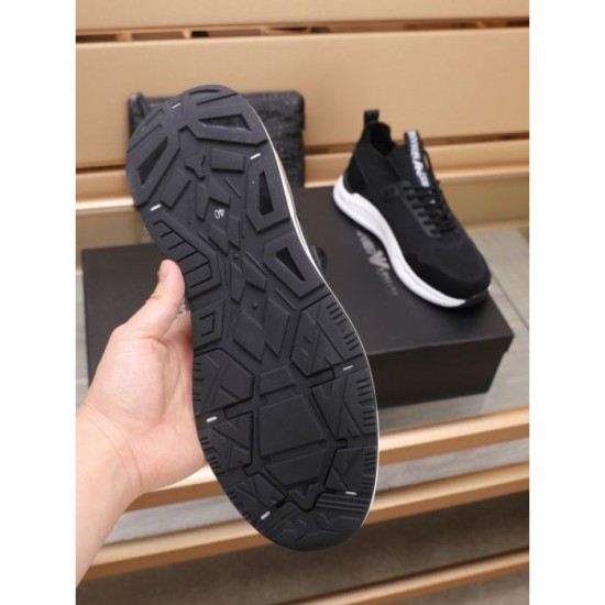 ARMANI Streetwear 2024SS Men's Sneakers ARMANI Streetwear 2024SS Men's Sneakers