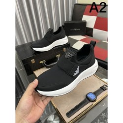 ARMANI 2024SS Men's Sneakers Used by Celebrities and Entertainers