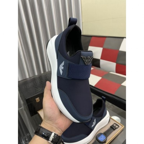 ARMANI 2024SS Men's Sneakers Used by Celebrities and Entertainers ARMANI 2024SS Men's Sneakers Used by Celebrities and Entertainers