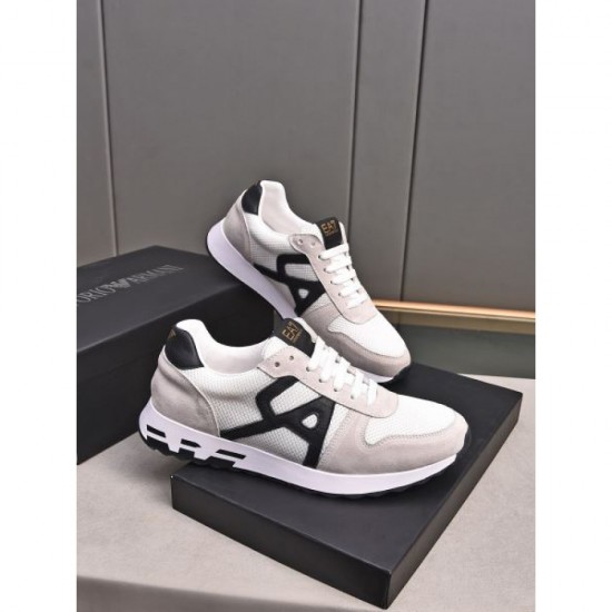 ARMANI Armani Summer new item 2024SS men's sneakers that will be loved by many users ARMANI Armani Summer new item 2024SS men's sneakers that will be loved by many users