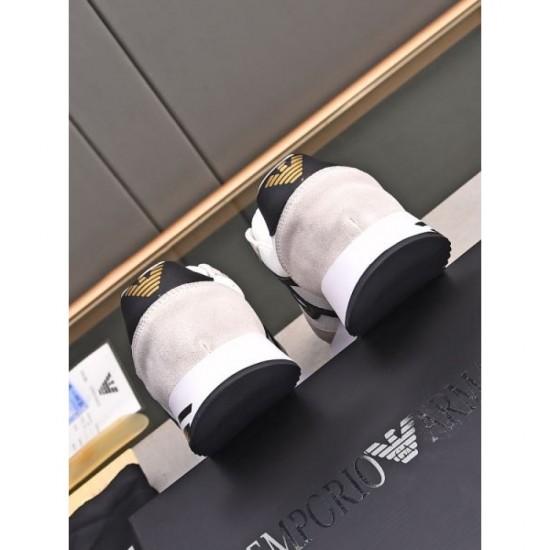 ARMANI Armani Summer new item 2024SS men's sneakers that will be loved by many users ARMANI Armani Summer new item 2024SS men's sneakers that will be loved by many users