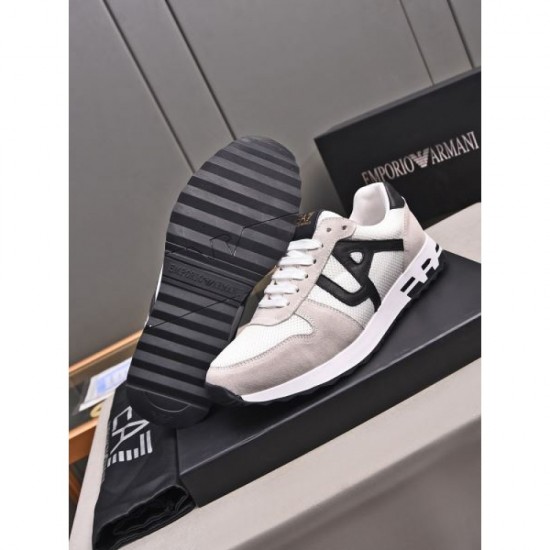 ARMANI Armani Summer new item 2024SS men's sneakers that will be loved by many users ARMANI Armani Summer new item 2024SS men's sneakers that will be loved by many users