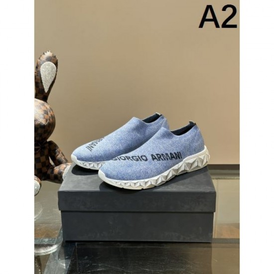 ARMANI New Spring/Summer Collection 2024SS Men's Sneakers ARMANI New Spring/Summer Collection 2024SS Men's Sneakers