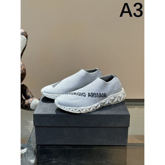 ARMANI New Spring/Summer Collection 2024SS Men's Sneakers ARMANI New Spring/Summer Collection 2024SS Men's Sneakers
