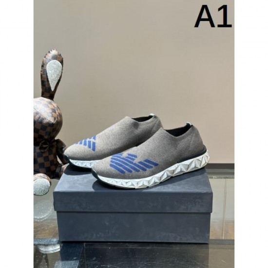 ARMANI Armani Eye-catching style this summer 2024SS sneakers for men ARMANI Armani Eye-catching style this summer 2024SS sneakers for men