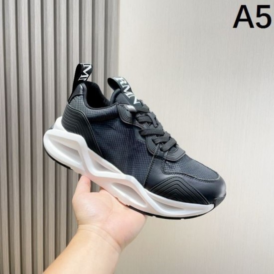 2024FW Men's Sneakers ARMANI Armani Perennially Popular Standard Product 2024FW Men's Sneakers ARMANI Armani Perennially Popular Standard Product
