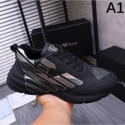 2024FW Men's Sneakers ARMANI Armani Standard Popular Thin Soft