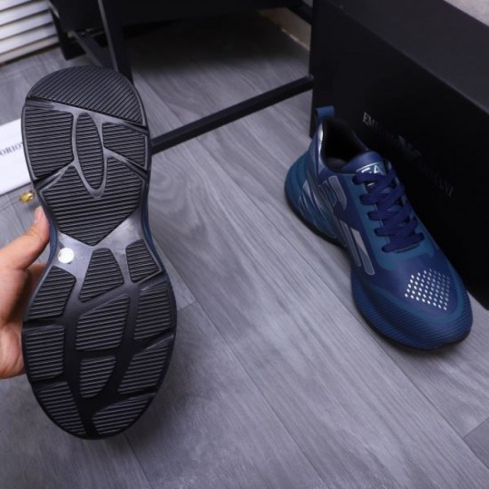 2024FW Men's Sneakers ARMANI Armani Standard Popular Thin Soft 2024FW Men's Sneakers ARMANI Armani Standard Popular Thin Soft
