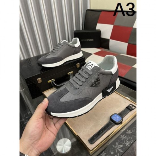 2024FW Men's Sneakers ARMANI Limited sale in fall/winter! 2024FW Men's Sneakers ARMANI Limited sale in fall/winter!