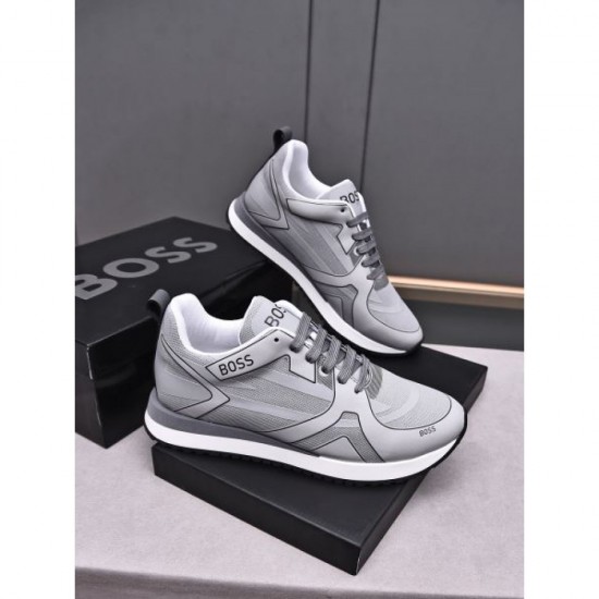 HUGO BOSS Hugo Boss Fashion Rich Expression 2024SS Men's Sneakers HUGO BOSS Hugo Boss Fashion Rich Expression 2024SS Men's Sneakers