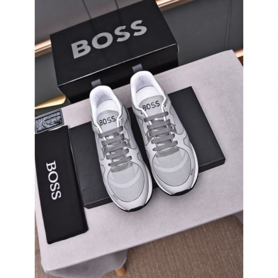 HUGO BOSS Hugo Boss Fashion Rich Expression 2024SS Men's Sneakers HUGO BOSS Hugo Boss Fashion Rich Expression 2024SS Men's Sneakers