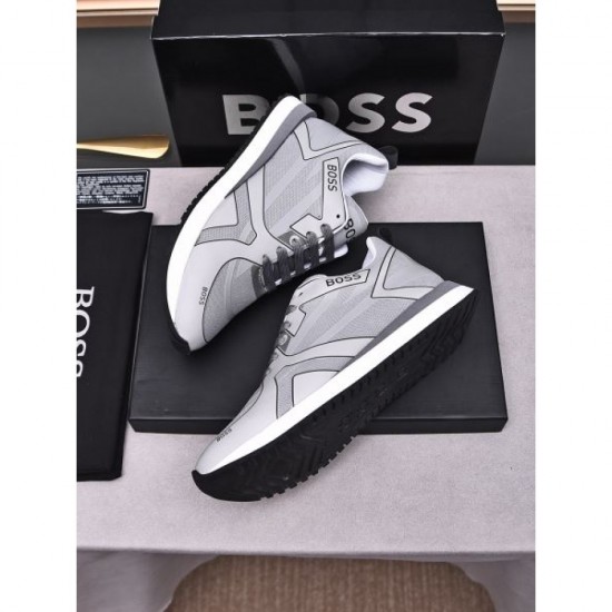 HUGO BOSS Hugo Boss Fashion Rich Expression 2024SS Men's Sneakers HUGO BOSS Hugo Boss Fashion Rich Expression 2024SS Men's Sneakers