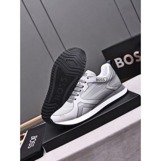 HUGO BOSS Hugo Boss Fashion Rich Expression 2024SS Men's Sneakers HUGO BOSS Hugo Boss Fashion Rich Expression 2024SS Men's Sneakers
