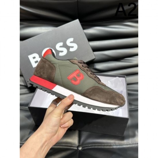HUGO BOSS Hugo Boss Many Popular Colors 2024SS Men's Sneakers HUGO BOSS Hugo Boss Many Popular Colors 2024SS Men's Sneakers