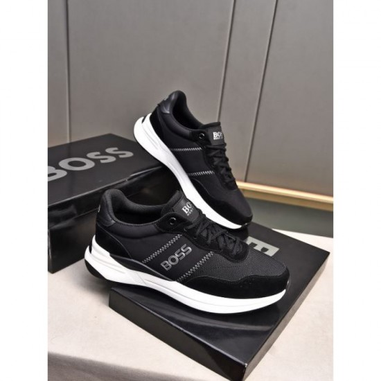 HUGO BOSS Latest and guaranteed to be sold out 2024SS Men's Sneakers HUGO BOSS Latest and guaranteed to be sold out 2024SS Men's Sneakers