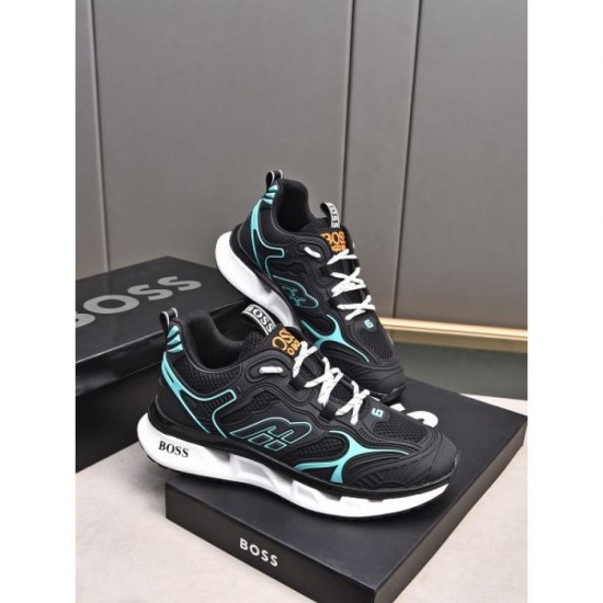 HUGO BOSS Easy to wear colors 2024SS men's sneakers HUGO BOSS Easy to wear colors 2024SS men's sneakers
