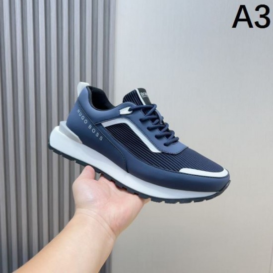 2024FW Men's Sneakers HUGO BOSS Unique Design 2024FW Men's Sneakers HUGO BOSS Unique Design
