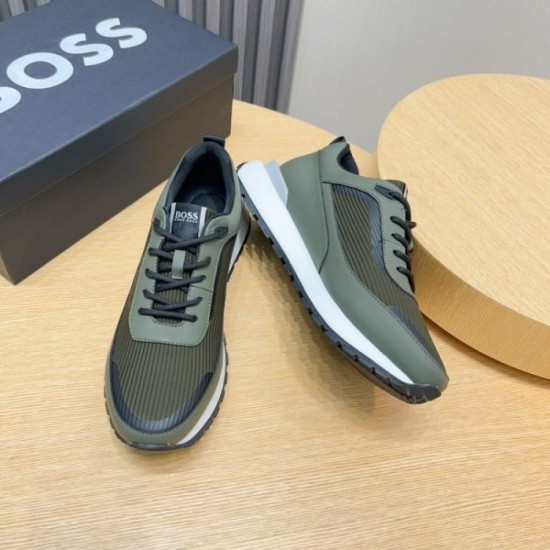 2024FW Men's Sneakers HUGO BOSS Unique Design 2024FW Men's Sneakers HUGO BOSS Unique Design