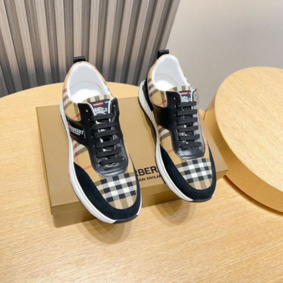 2024FW Men's Sneakers BURBERRY New Limited Quantity Sale 2024FW Men's Sneakers BURBERRY New Limited Quantity Sale
