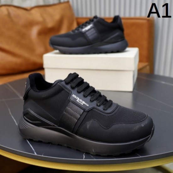 DOLCE & GABBANA Dolce & Gabbana Overseas Limited 2024SS Men's Sneakers DOLCE & GABBANA Dolce & Gabbana Overseas Limited 2024SS Men's Sneakers