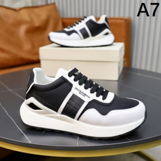 DOLCE & GABBANA Dolce & Gabbana Overseas Limited 2024SS Men's Sneakers DOLCE & GABBANA Dolce & Gabbana Overseas Limited 2024SS Men's Sneakers