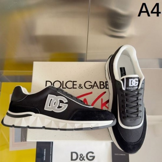 DOLCE & GABBANA Dolce & Gabbana 100% New 2024SS Men's Sneakers DOLCE & GABBANA Dolce & Gabbana 100% New 2024SS Men's Sneakers